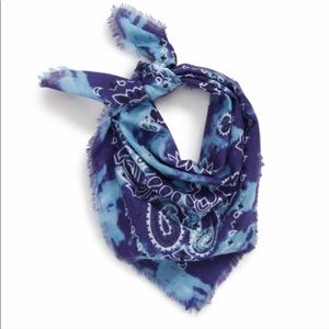 *SOLD *Free People Blue Dune Washed Bandana NWOT